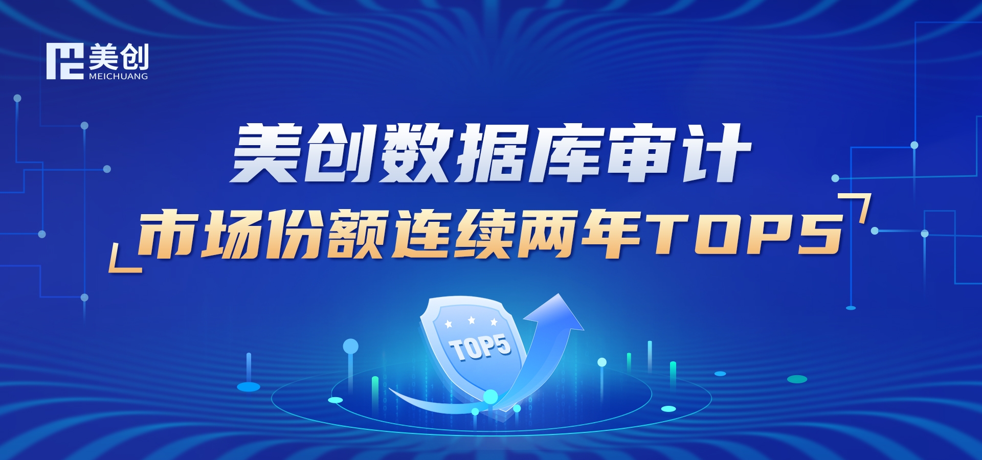 連續兩年｜美創數據庫審計市場份額 TOP5 !